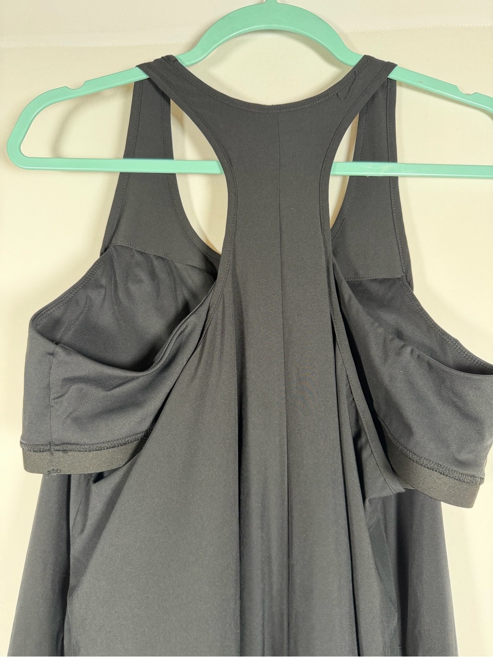 HALARA Black Racerback Midi Dress with Scoop Neck - Picture 7 of 8